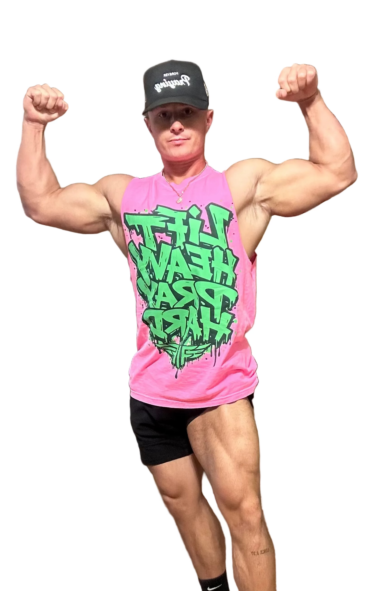 Lift Heavy Pray Hard Tee